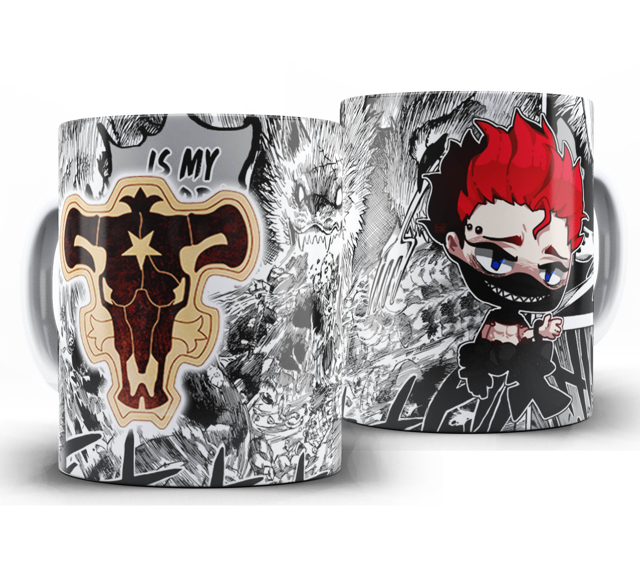 Caneca Anime - Black Clover Chibi - Zora